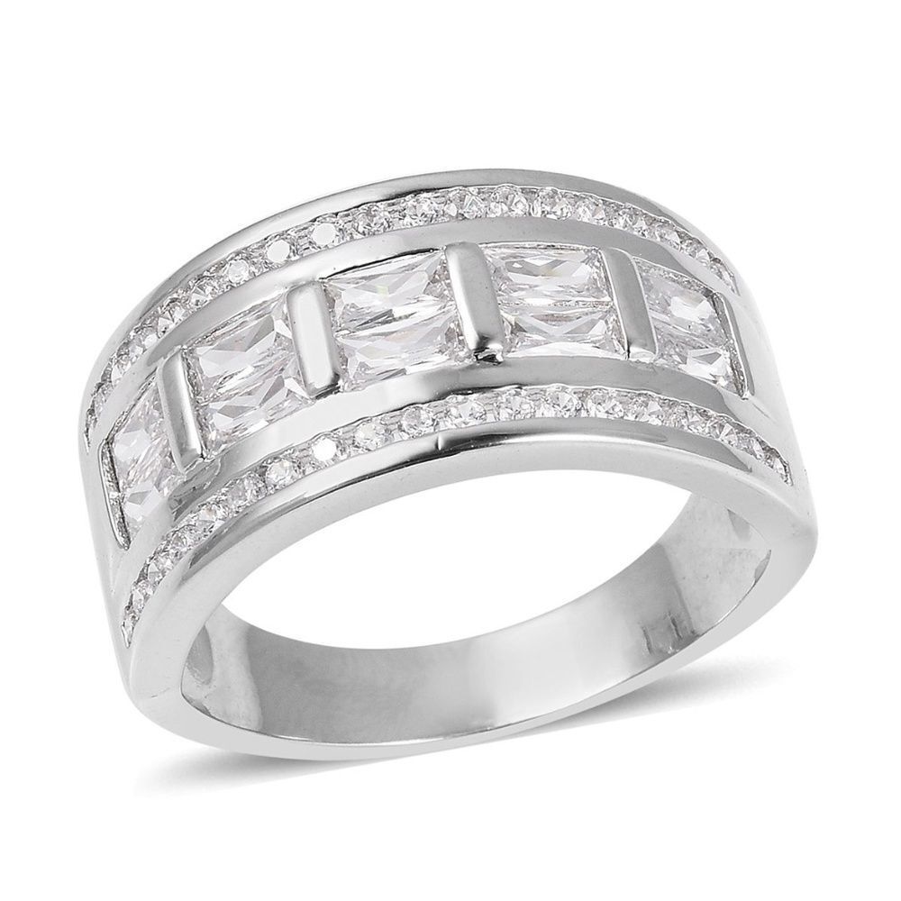 Simulated Diamond Ring Size 7